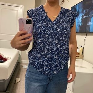 floral printed blouse